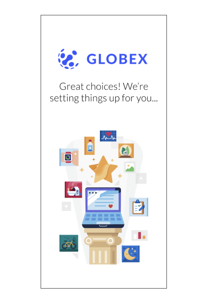 Onboarding flow